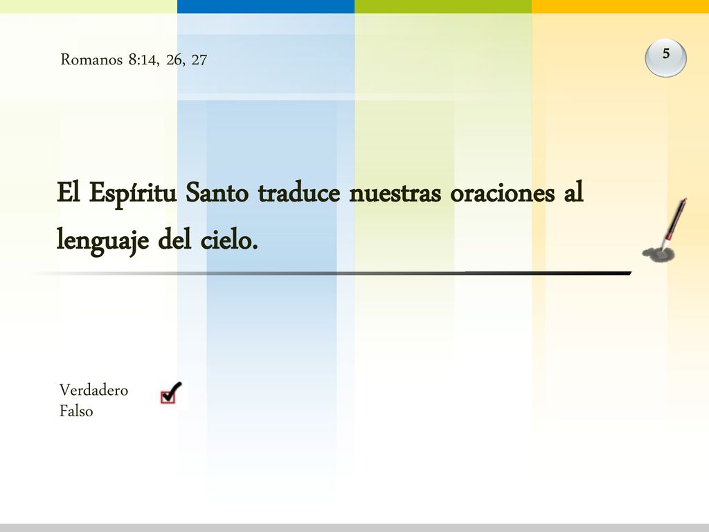 El Espíritu Santo traduce nuestras oraciones al lenguaje del cielo.
