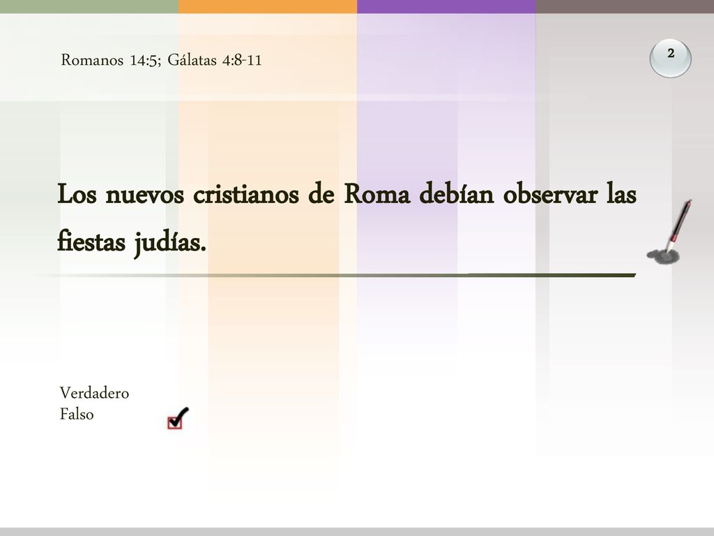 Los nuevos cristianos de Roma debían observar las fiestas judías.