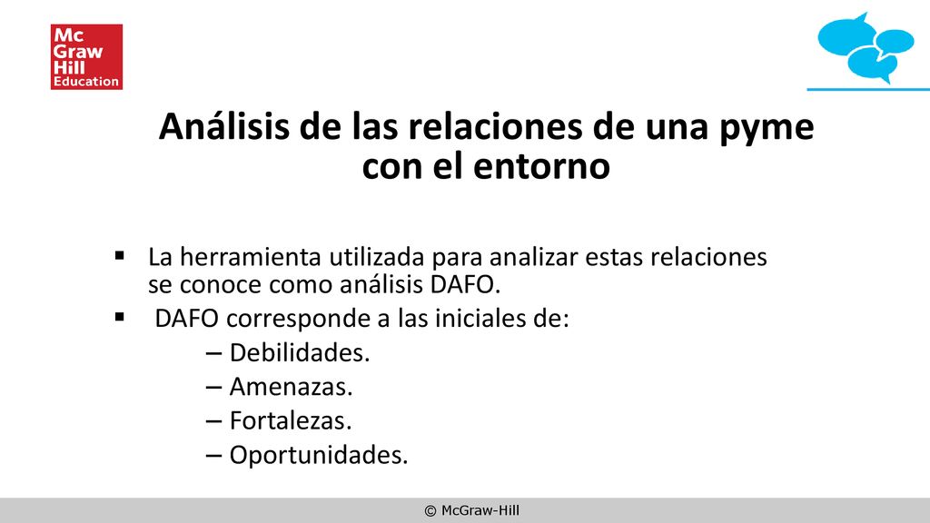 Análisis de las relaciones de una pyme con el entorno