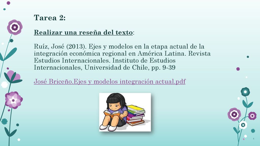 Tarea 2: Realizar una reseña del texto: Ruíz, José (2013)