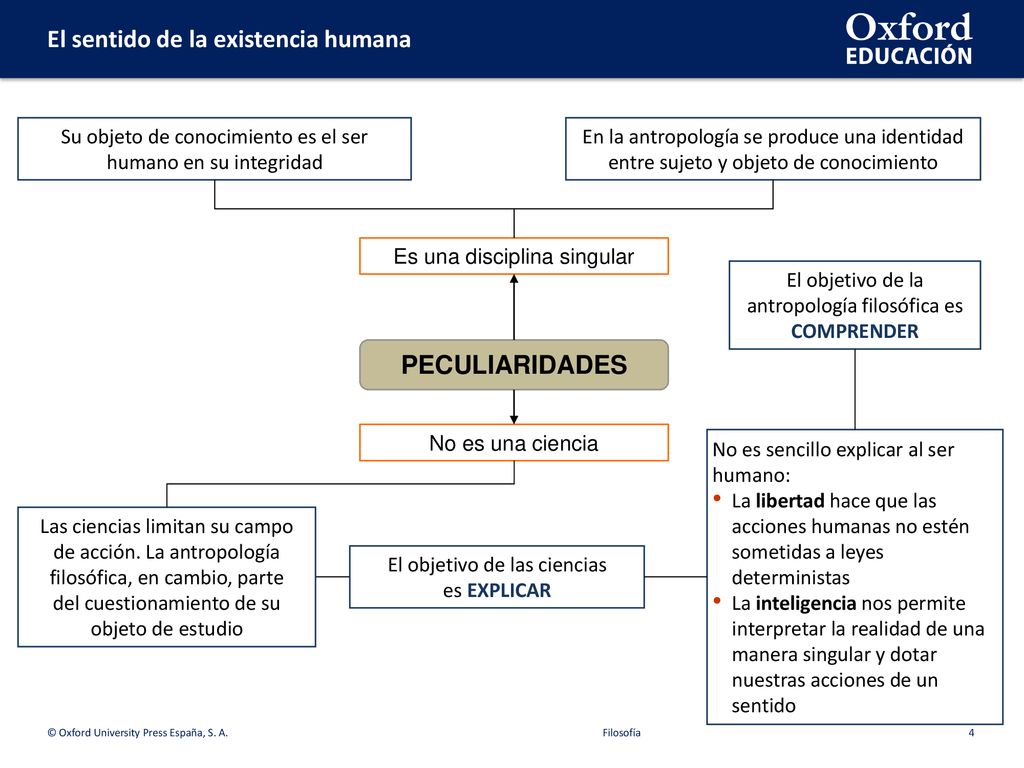 Su objeto de conocimiento es el ser humano en su integridad
