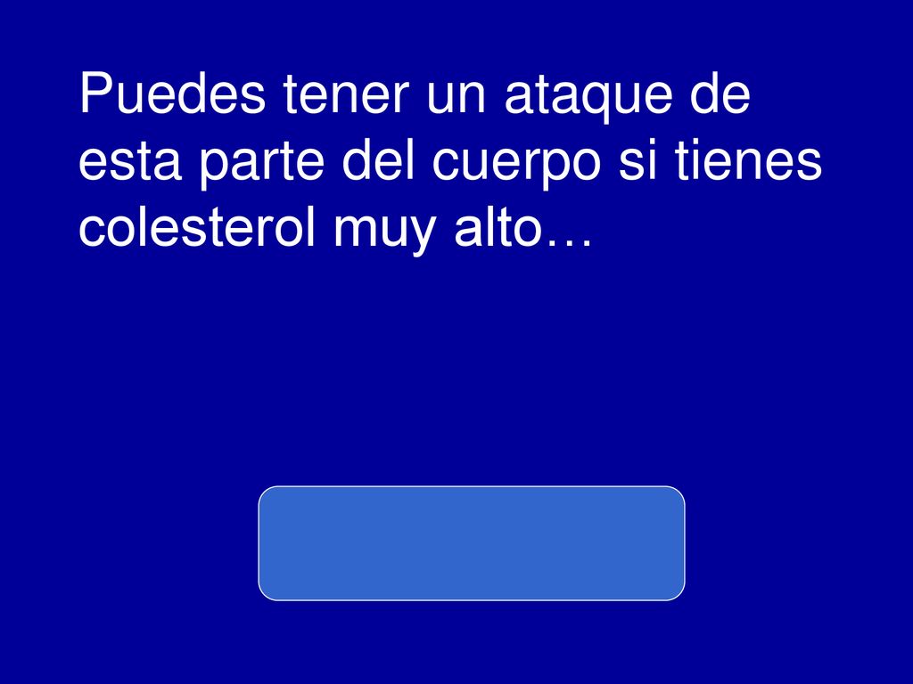 Puedes tener un ataque de esta parte del cuerpo si tienes colesterol muy alto…