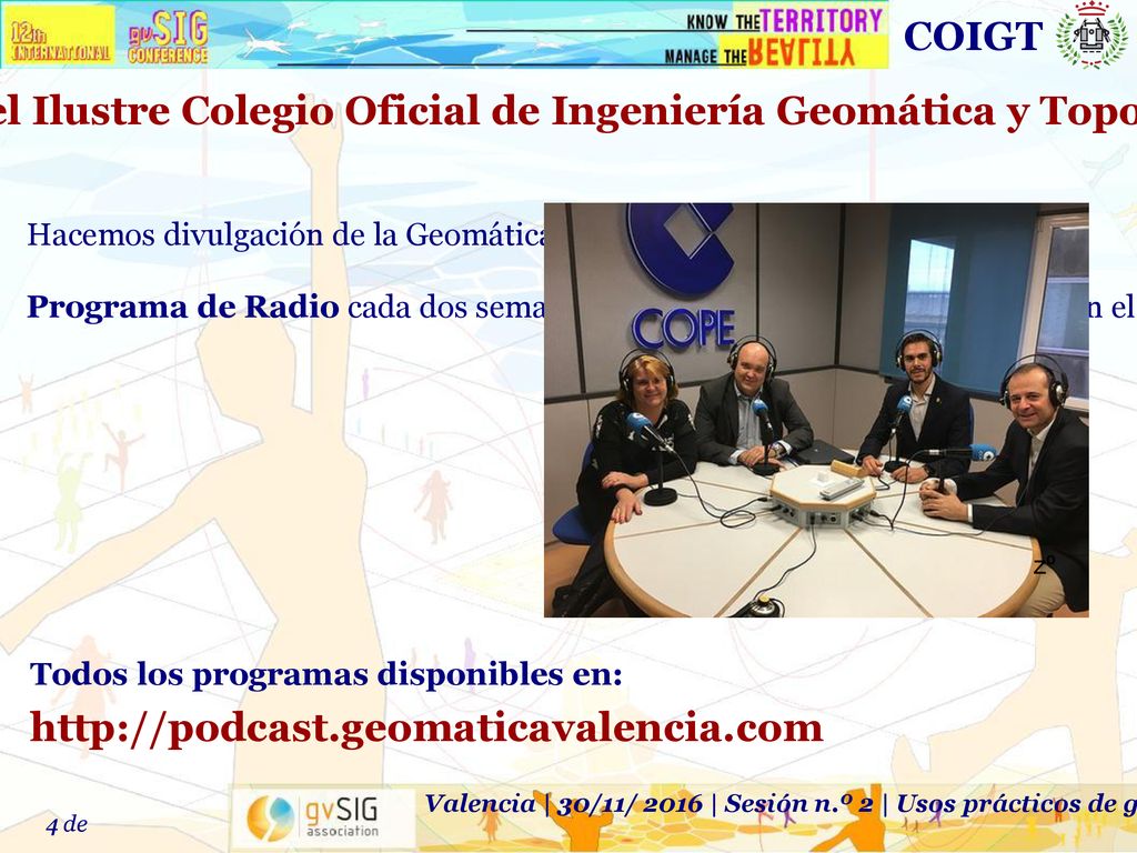 Sobre el Ilustre Colegio Oficial de Ingeniería Geomática y Topográfica
