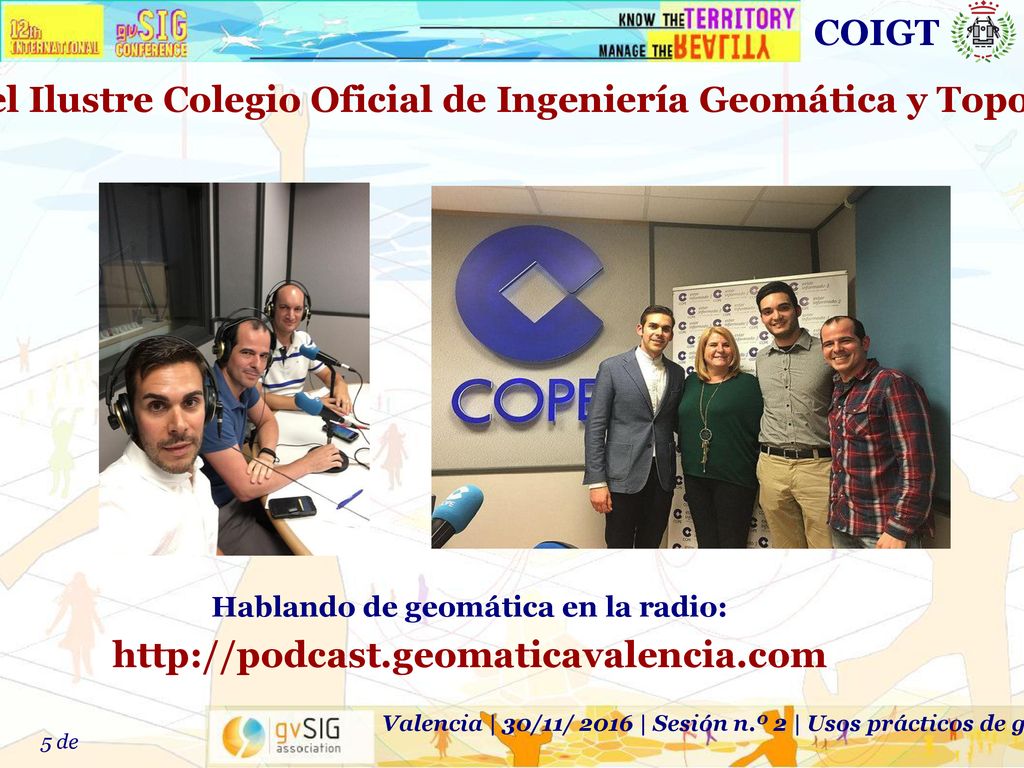 Sobre el Ilustre Colegio Oficial de Ingeniería Geomática y Topográfica