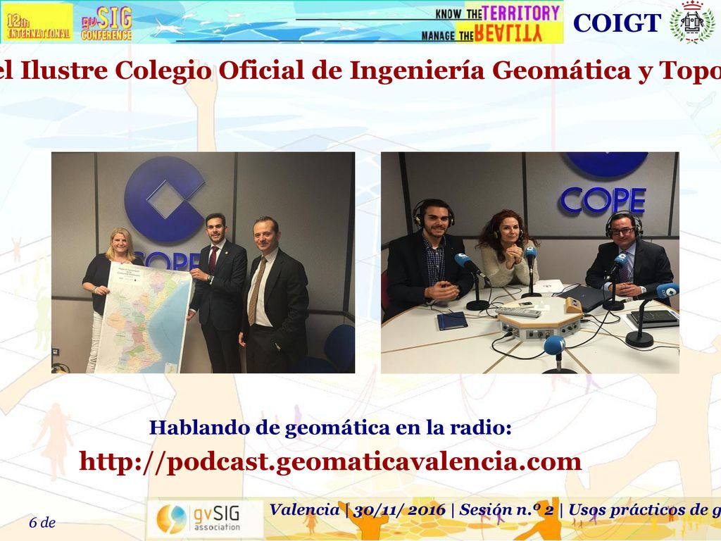 Sobre el Ilustre Colegio Oficial de Ingeniería Geomática y Topográfica