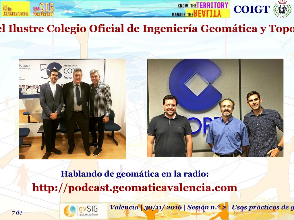 Sobre el Ilustre Colegio Oficial de Ingeniería Geomática y Topográfica