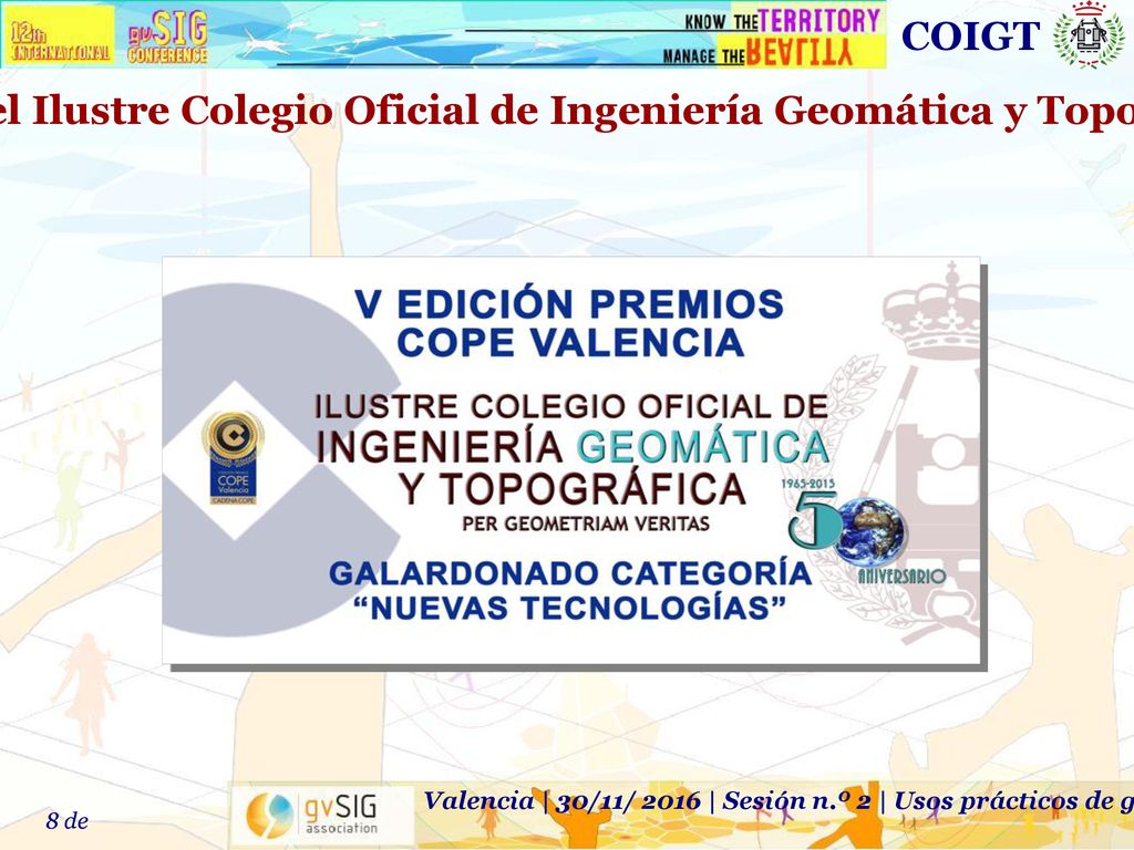 Sobre el Ilustre Colegio Oficial de Ingeniería Geomática y Topográfica