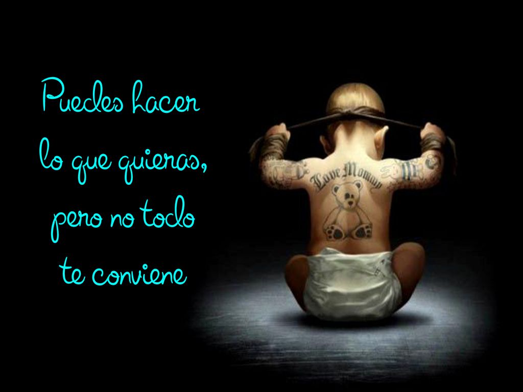 Puedes hacer lo que quieras, pero no todo te conviene