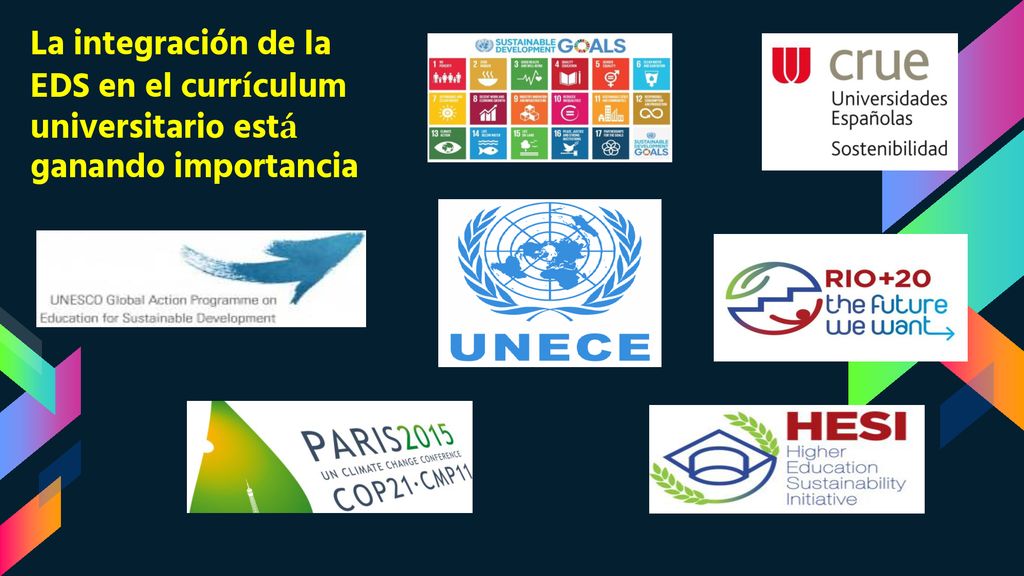 La integración de la EDS en el currículum universitario está ganando importancia
