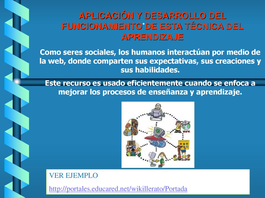 APLICACIÓN Y DESARROLLO DEL FUNCIONAMIENTO DE ESTA TÉCNICA DEL APRENDIZAJE