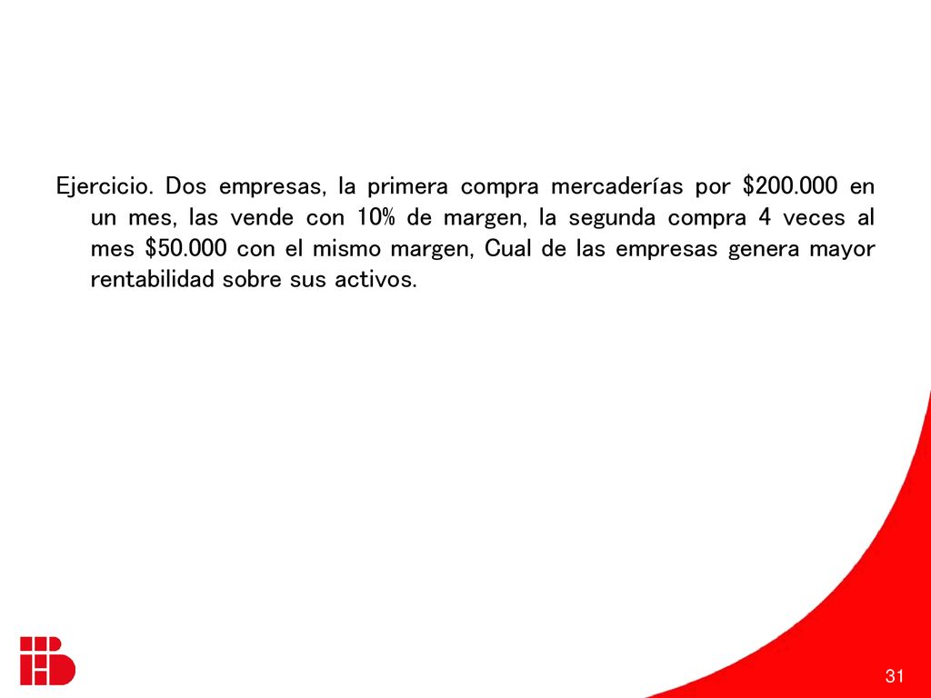 Ejercicio. Dos empresas, la primera compra mercaderías por $200