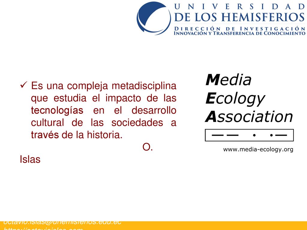Es una compleja metadisciplina que estudia el impacto de las tecnologías en el desarrollo cultural de las sociedades a través de la historia.