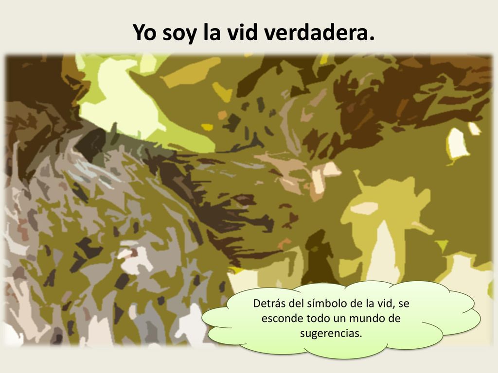Detrás del símbolo de la vid, se esconde todo un mundo de sugerencias.