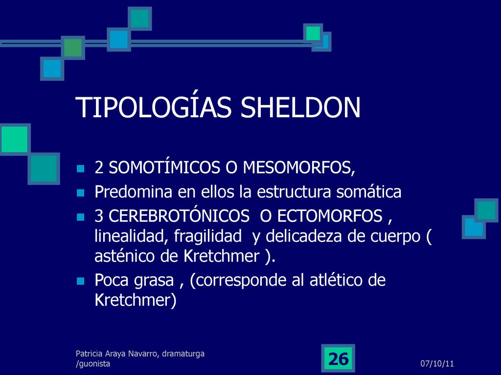 TIPOLOGÍAS SHELDON 2 SOMOTÍMICOS O MESOMORFOS,