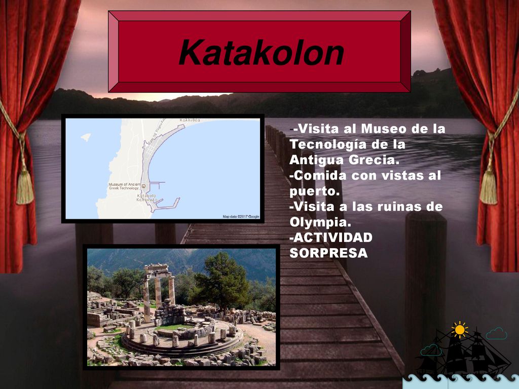 Katakolon --Visita al Museo de la Tecnología de la Antigua Grecia.