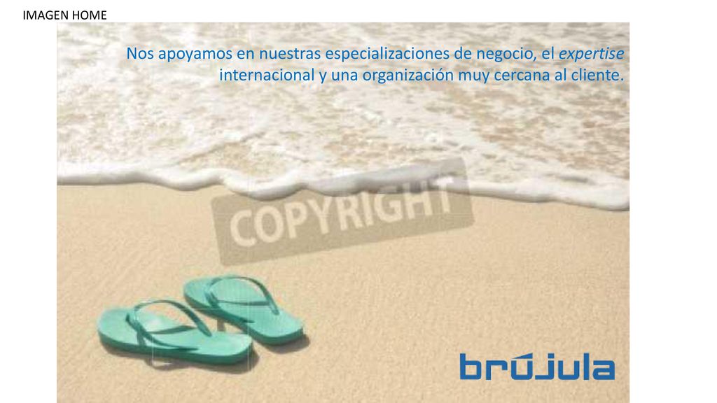 IMAGEN HOME Nos apoyamos en nuestras especializaciones de negocio, el expertise internacional y una organización muy cercana al cliente.
