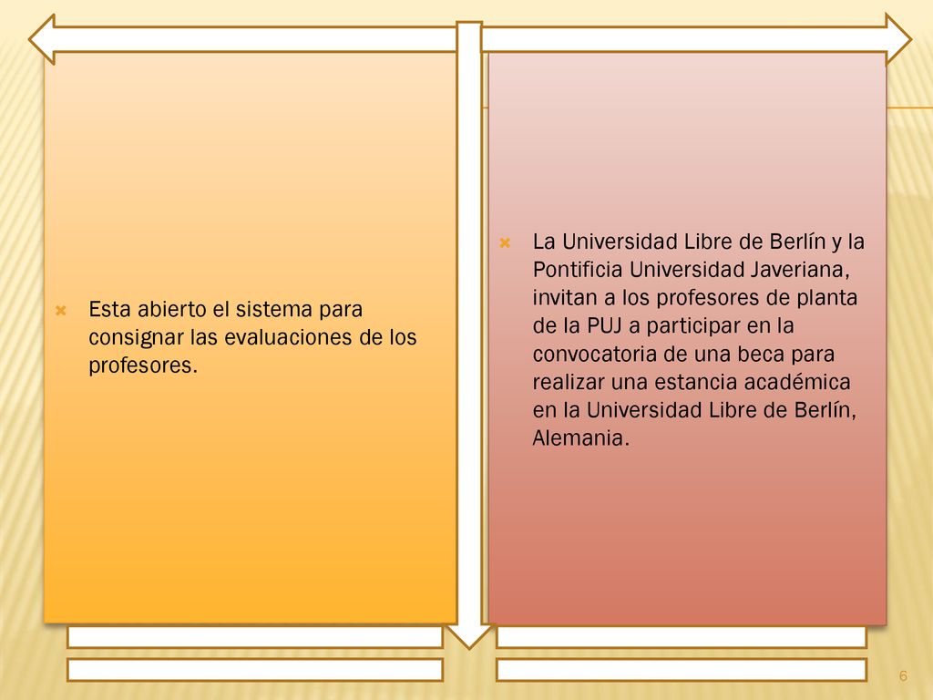 Esta abierto el sistema para consignar las evaluaciones de los profesores.