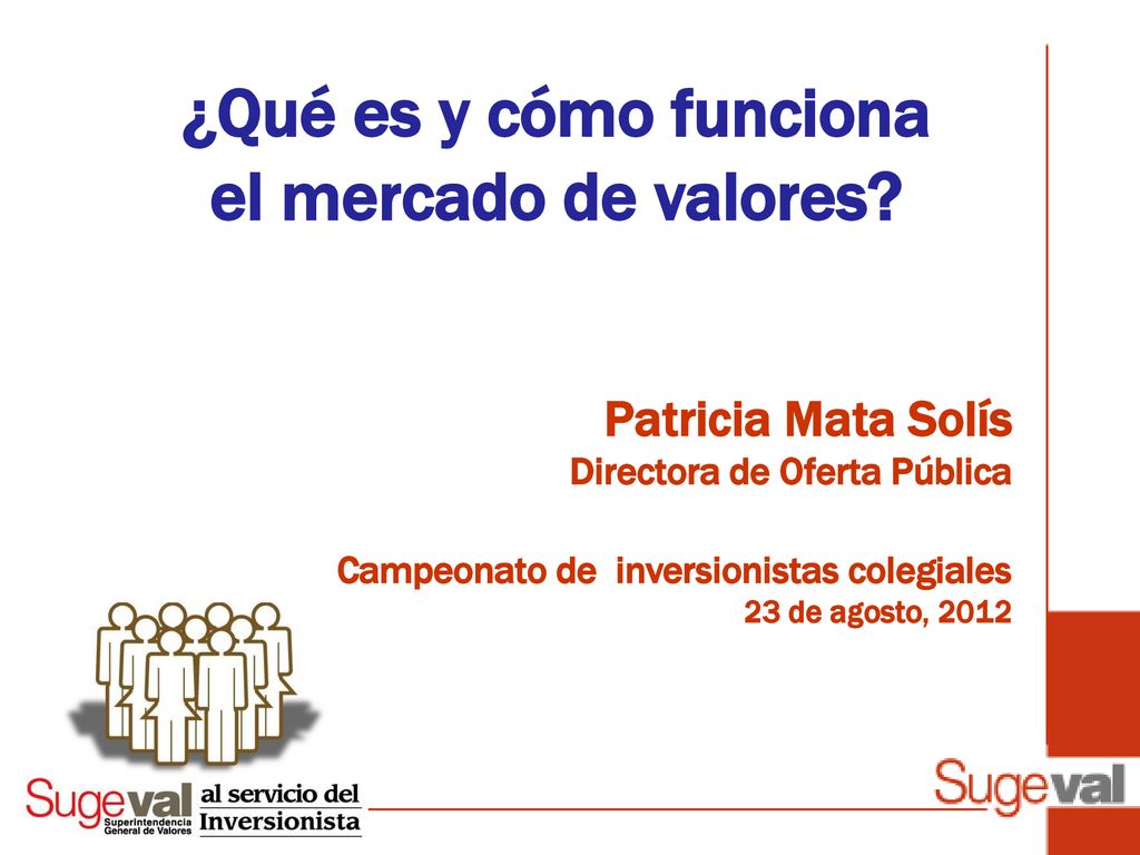 ¿Qué es y cómo funciona el mercado de valores