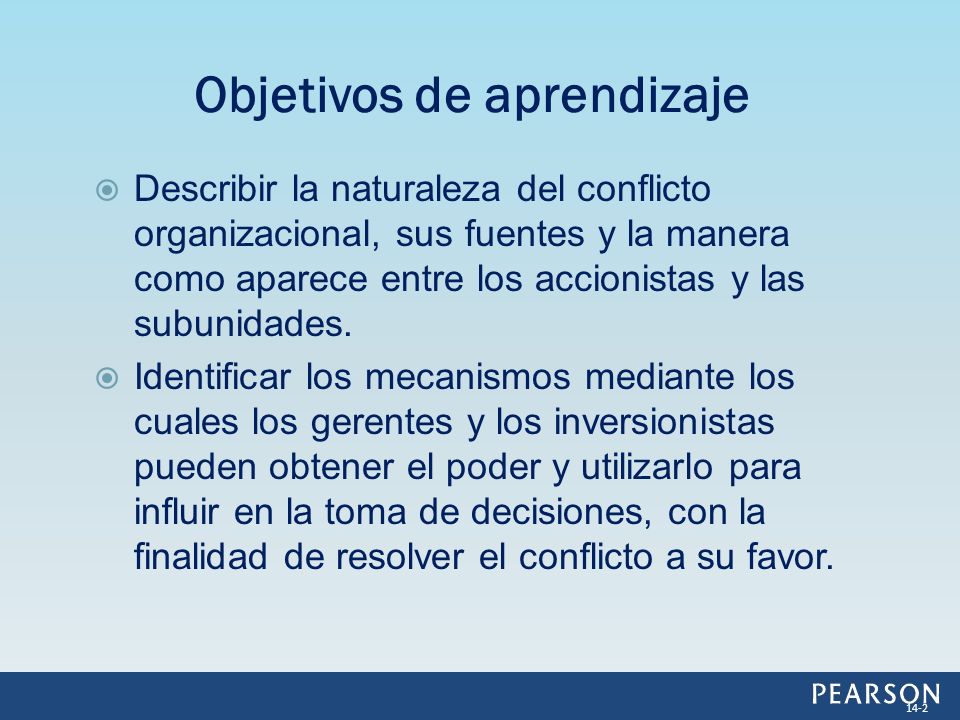 Objetivos de aprendizaje