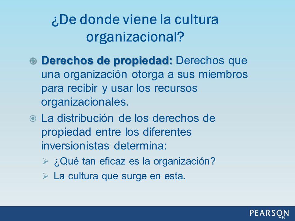 ¿De donde viene la cultura organizacional