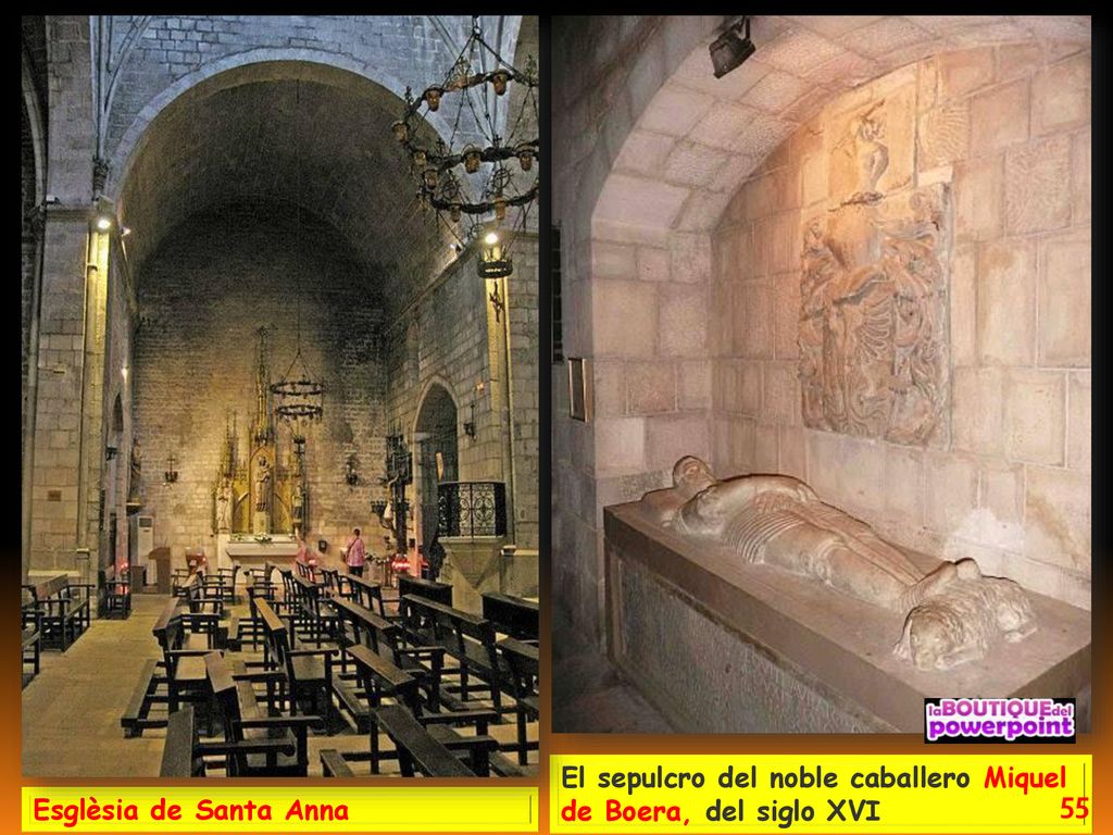 El sepulcro del noble caballero Miquel de Boera, del siglo XVI
