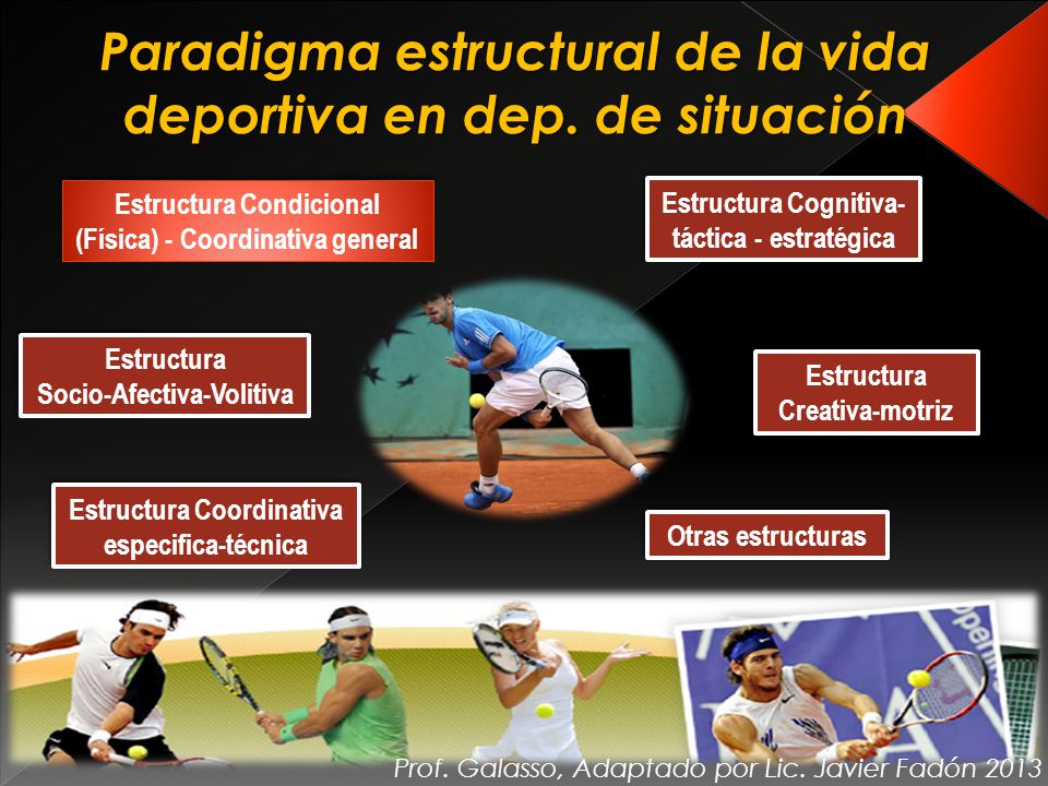Paradigma estructural de la vida deportiva en dep. de situación