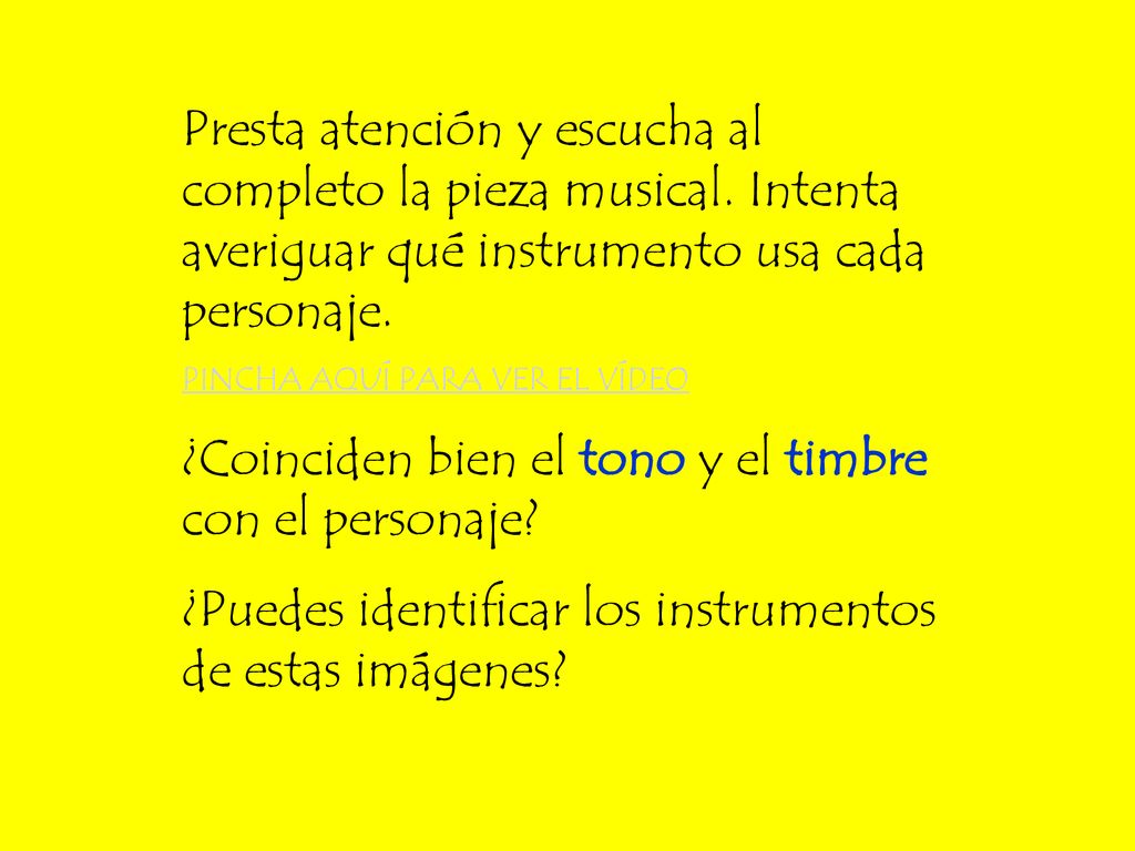 ¿Coinciden bien el tono y el timbre con el personaje