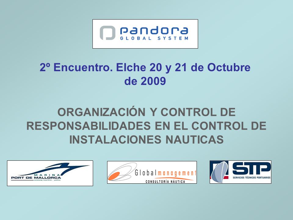 2º Encuentro. Elche 20 y 21 de Octubre de 2009