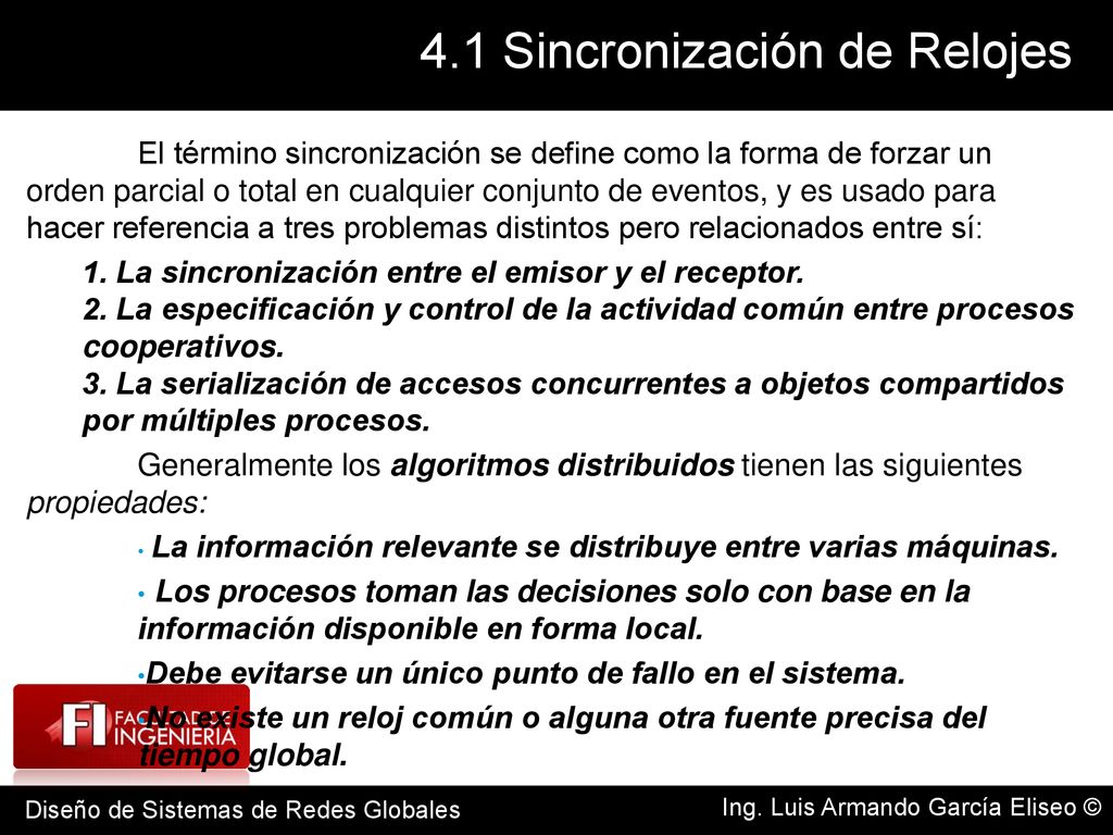 Debe evitarse un único punto de fallo en el sistema.