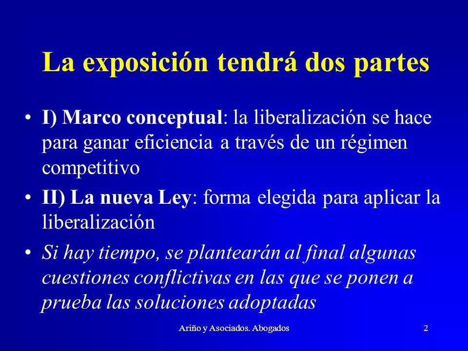 La exposición tendrá dos partes