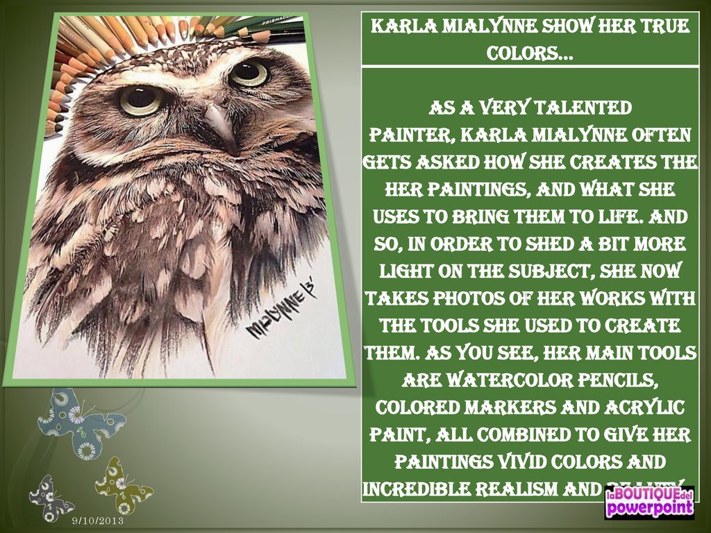 Karla Mialynne Show Her True Colors...