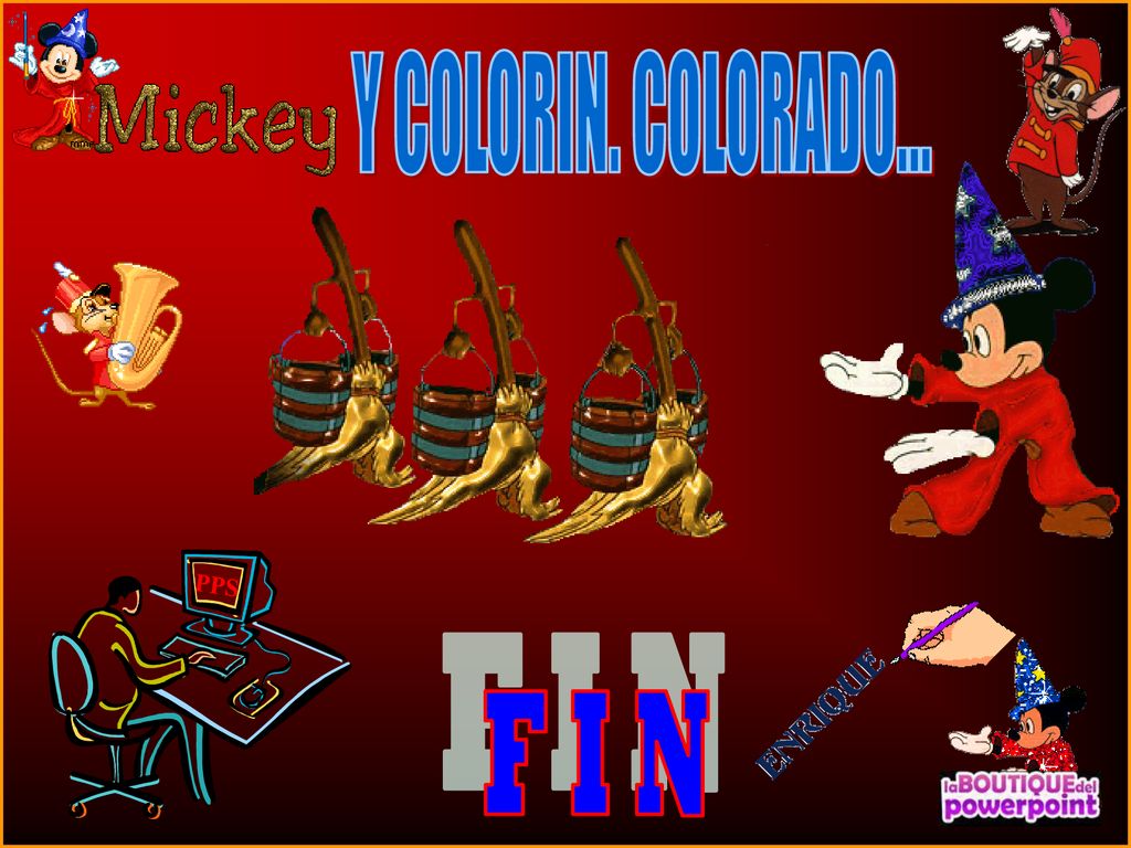 Y COLORIN. COLORADO... PPS F I N