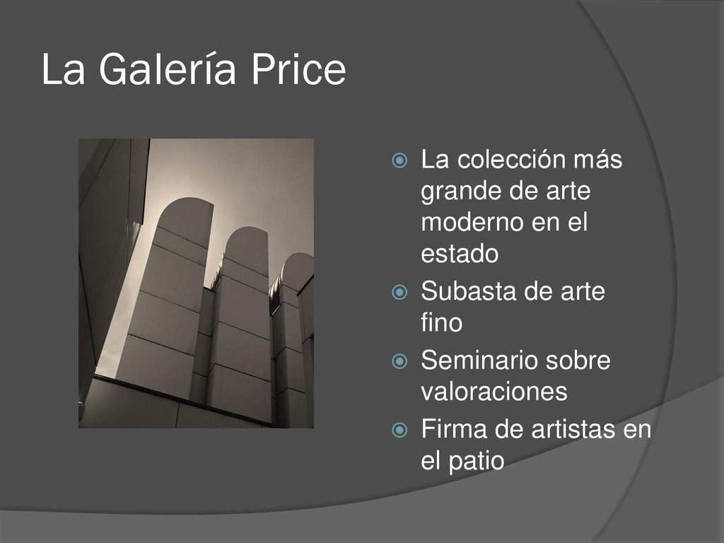 La Galería Price La colección más grande de arte moderno en el estado