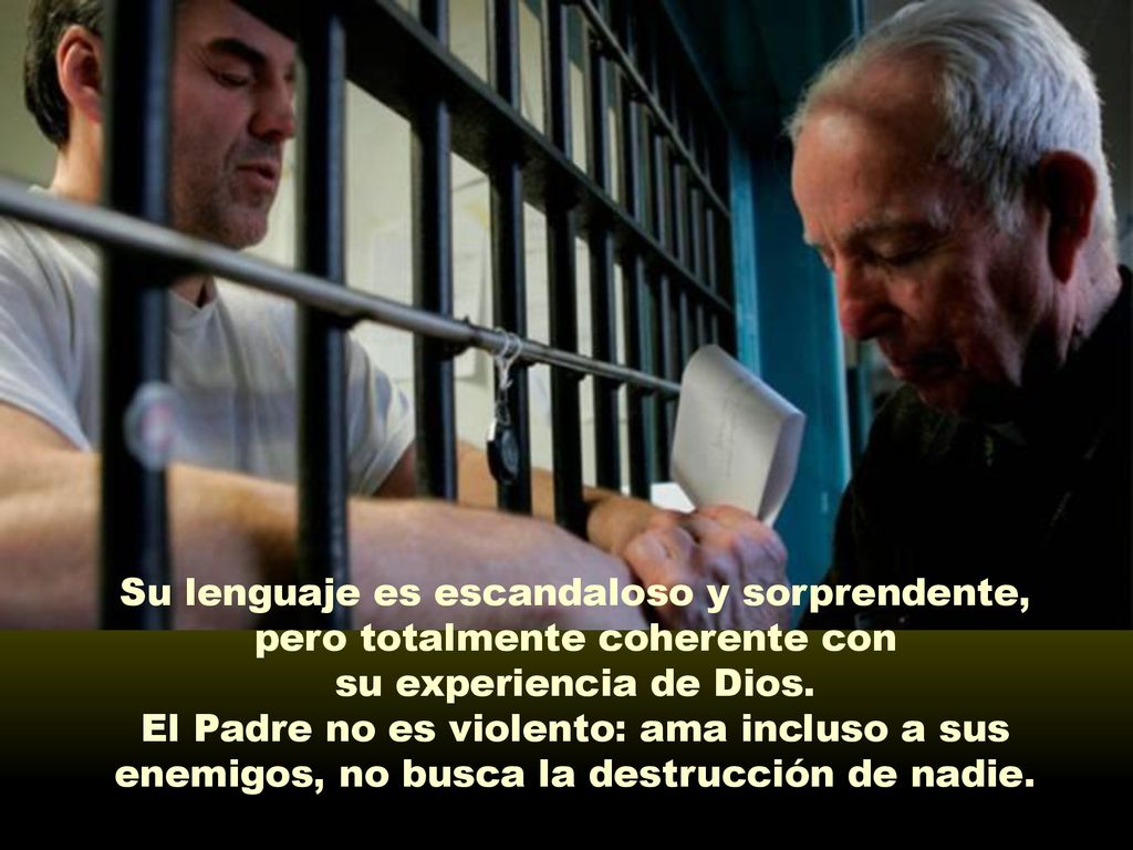 Su lenguaje es escandaloso y sorprendente, pero totalmente coherente con