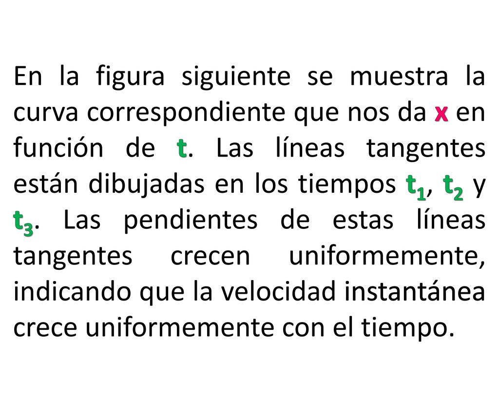 En la figura siguiente se muestra la curva correspondiente que nos da x en función de t.
