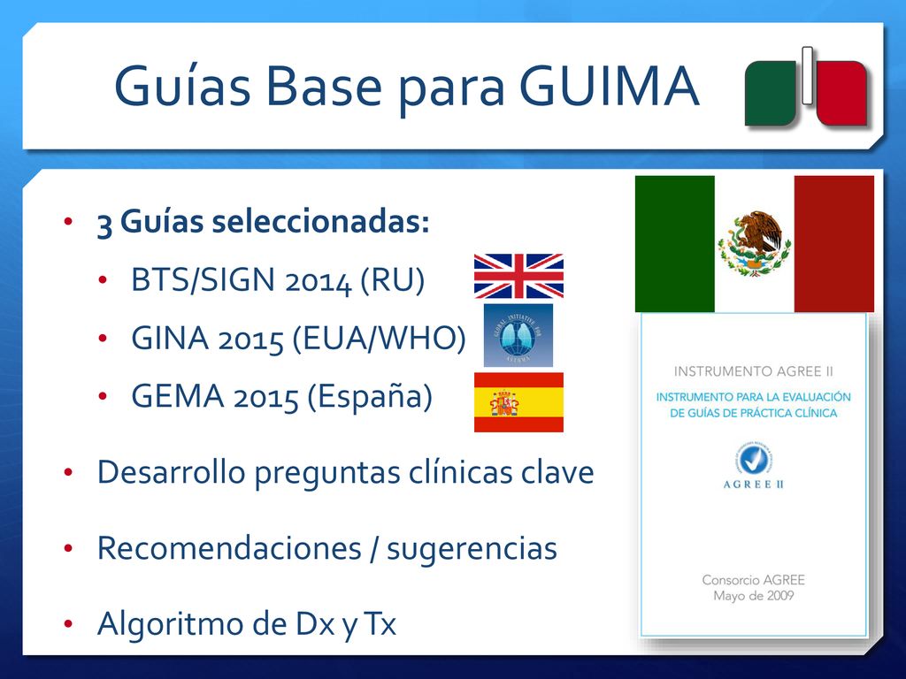 Guías Base para GUIMA 3 Guías seleccionadas: BTS/SIGN 2014 (RU)