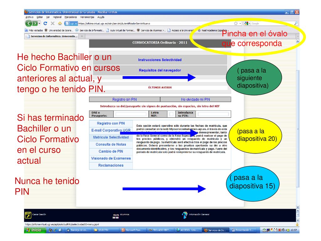 Si has terminado Bachiller o un Ciclo Formativo en el curso actual