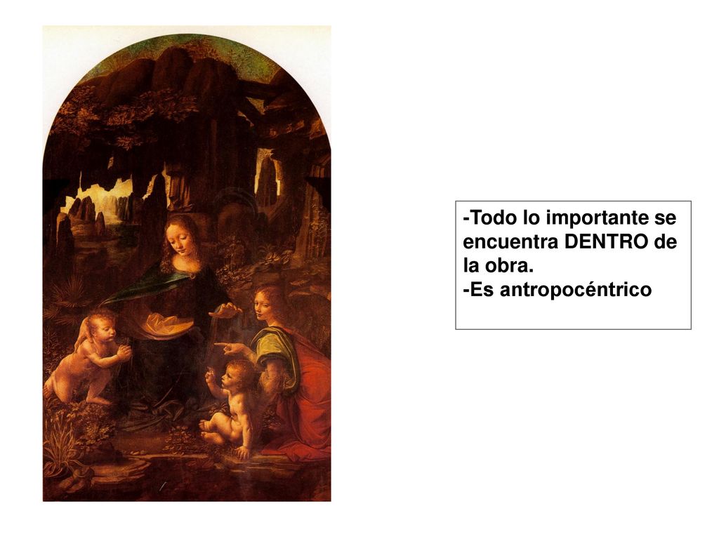 -Todo lo importante se encuentra DENTRO de la obra.