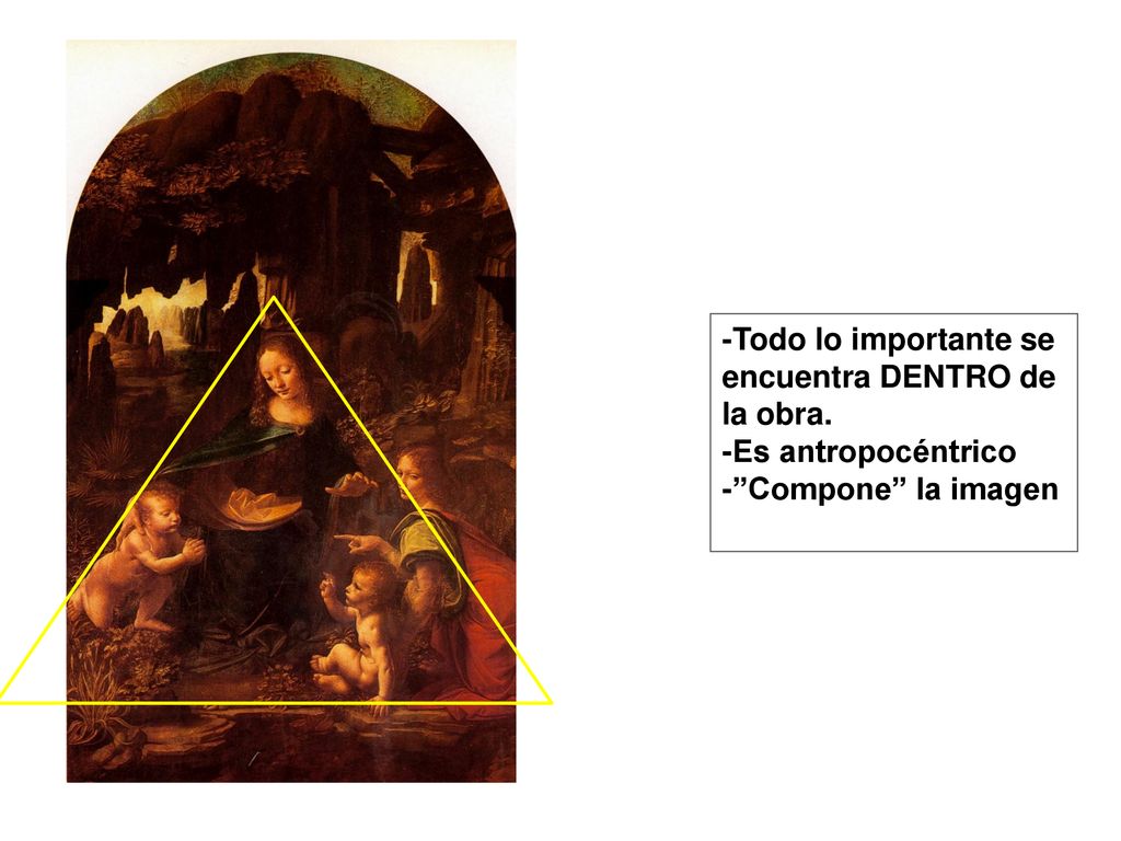 -Todo lo importante se encuentra DENTRO de la obra.