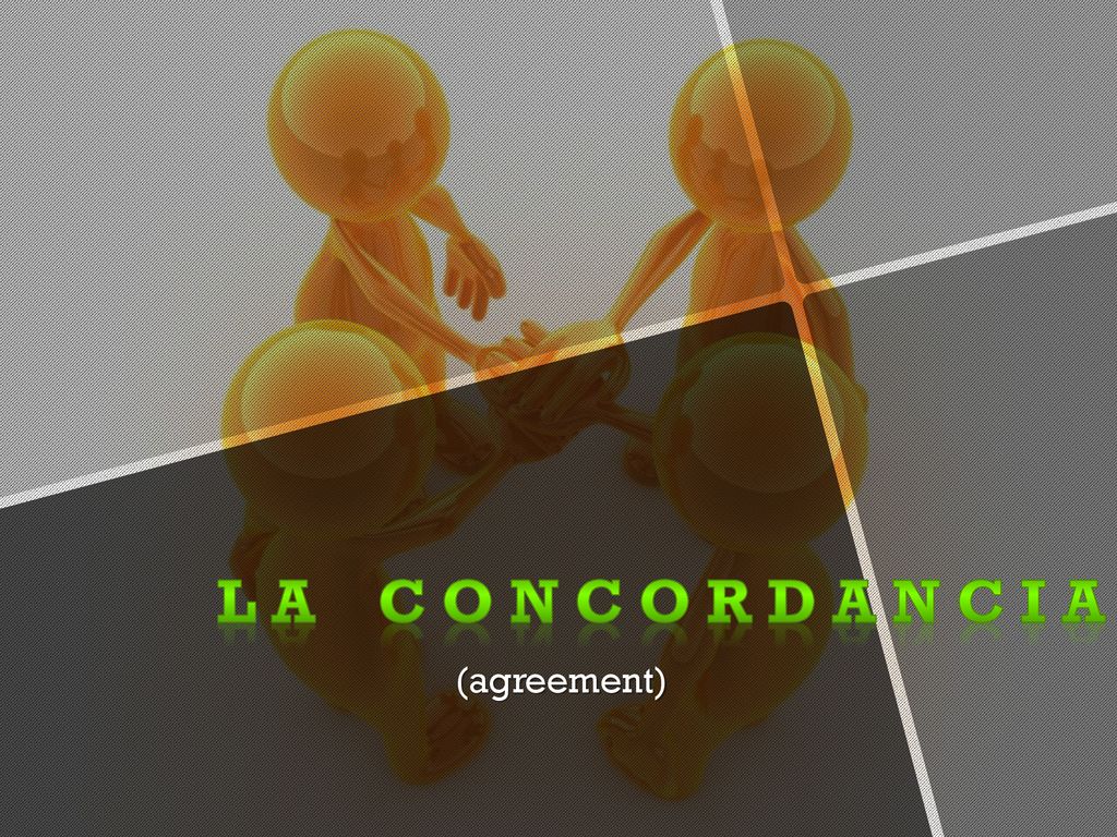 L a C o n c o r d a n c I a (agreement)
