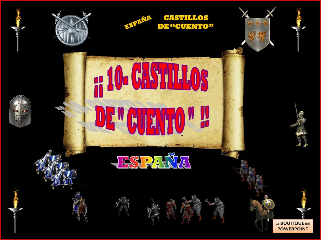 ESPAÑA CASTILLOS DE CUENTO ¡¡ 10- CASTILLOS DE CUENTO !! ESPAÑA