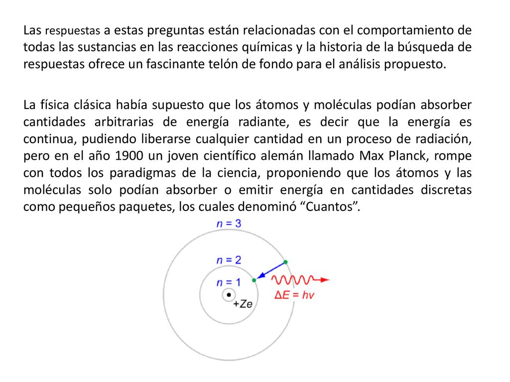 Las respuestas a estas preguntas están relacionadas con el comportamiento de todas las sustancias en las reacciones químicas y la historia de la búsqueda de respuestas ofrece un fascinante telón de fondo para el análisis propuesto.