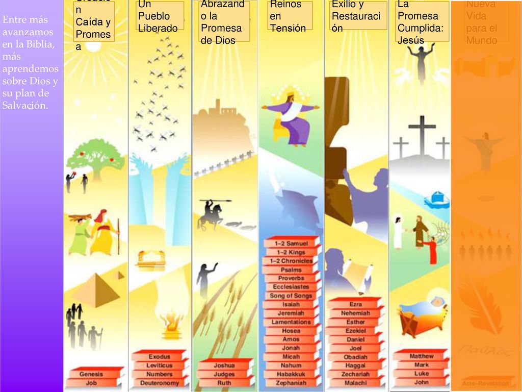 Creación Caída y. Promesa. Un Pueblo. Liberado. Abrazando la Promesa de Dios. Reinos en Tensión.