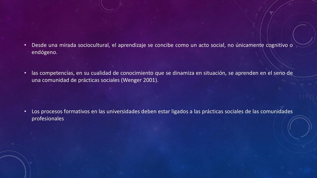 Desde una mirada sociocultural, el aprendizaje se concibe como un acto social, no únicamente cognitivo o endógeno.