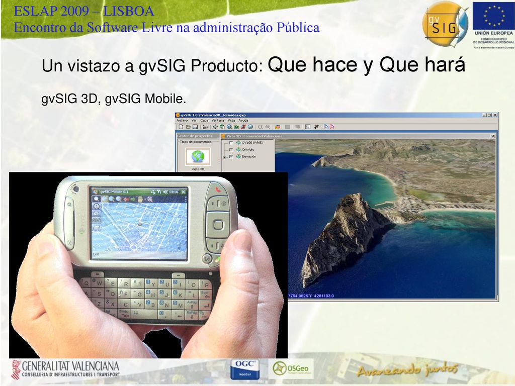 Un vistazo a gvSIG Producto: Que hace y Que hará