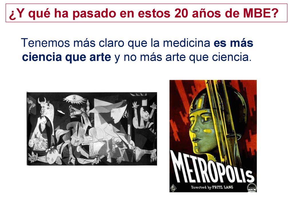 ¿Y qué ha pasado en estos 20 años de MBE
