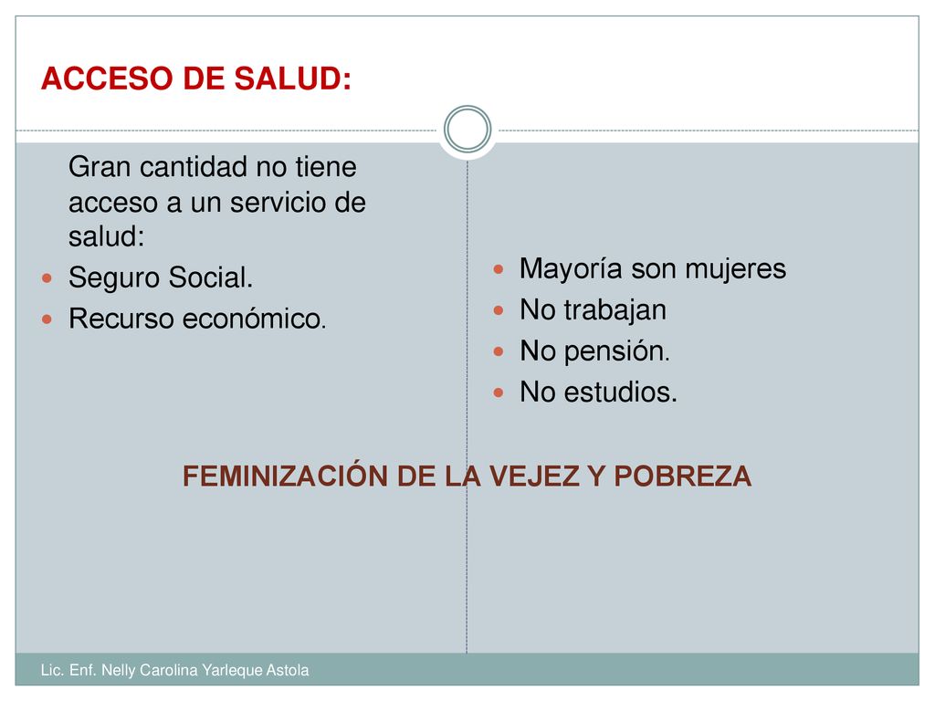 Gran cantidad no tiene acceso a un servicio de salud: