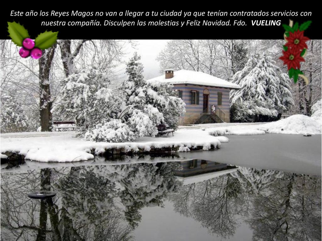 Este año los Reyes Magos no van a llegar a tu ciudad ya que tenían contratados servicios con nuestra compañía.