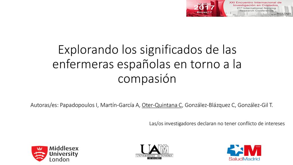 Explorando los significados de las enfermeras españolas en torno a la compasión
