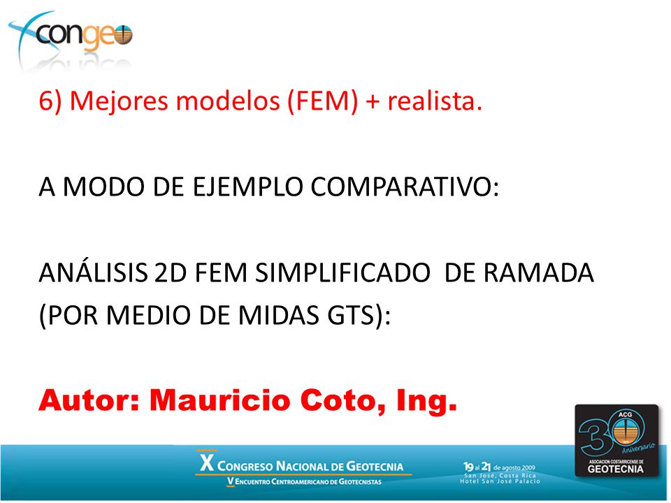 6) Mejores modelos (FEM) + realista